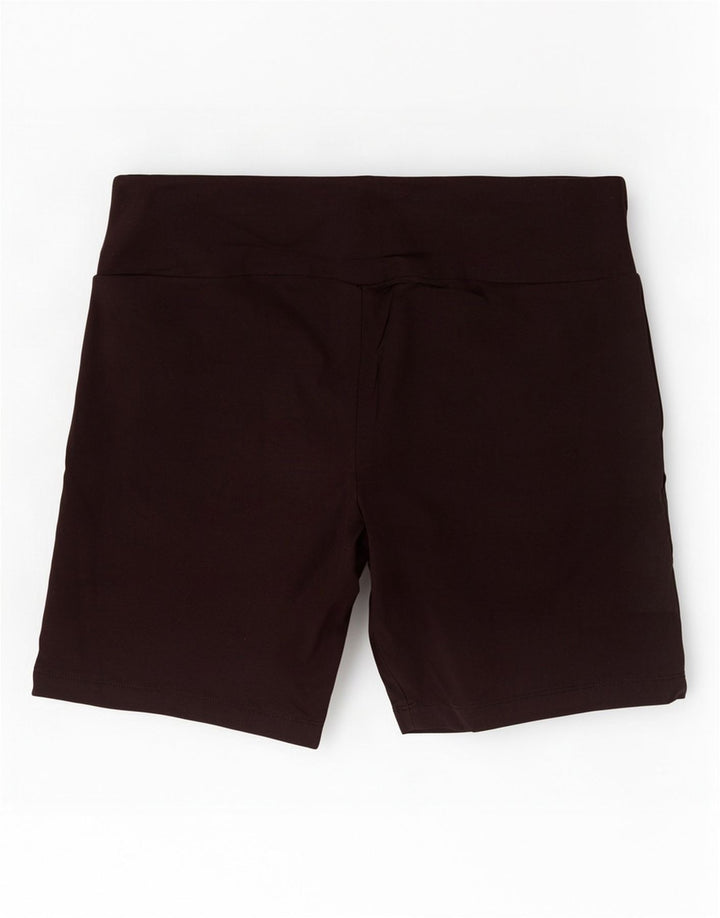 Puma - Pantalones cortos deportivos gráficos para mujer, talla 40, color negro