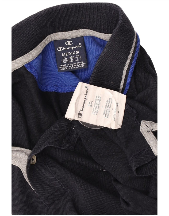 Champion Polo Hombre Algodón Azul Marino Mediano