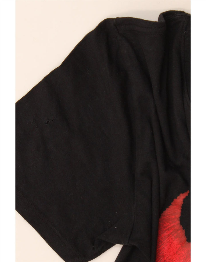 Nike - Camiseta gráfica para hombre, talla pequeña, color negro