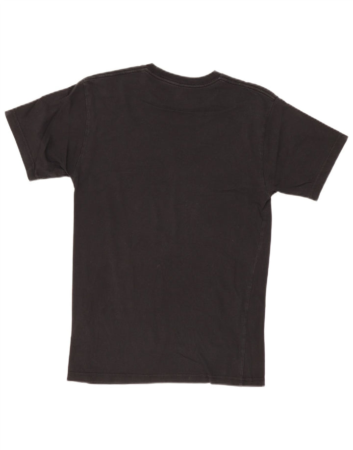 Vans Camiseta con gráfico de corte clásico para hombre, talla pequeña, color negro