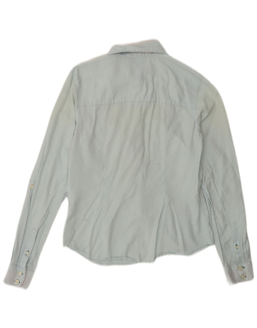 TOMMY HILFIGER Camisa para mujer US 4 Small Azul Algodón