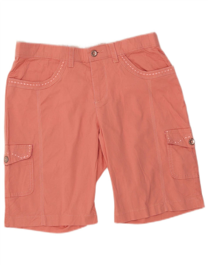 Lee pantalones cortos cargo para mujer US 6 mediano W30 algodón rosa