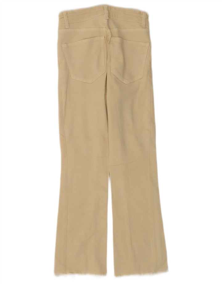 Zara Vaqueros Bootcut Mujer EU 34 2XS W24 L24 Beige