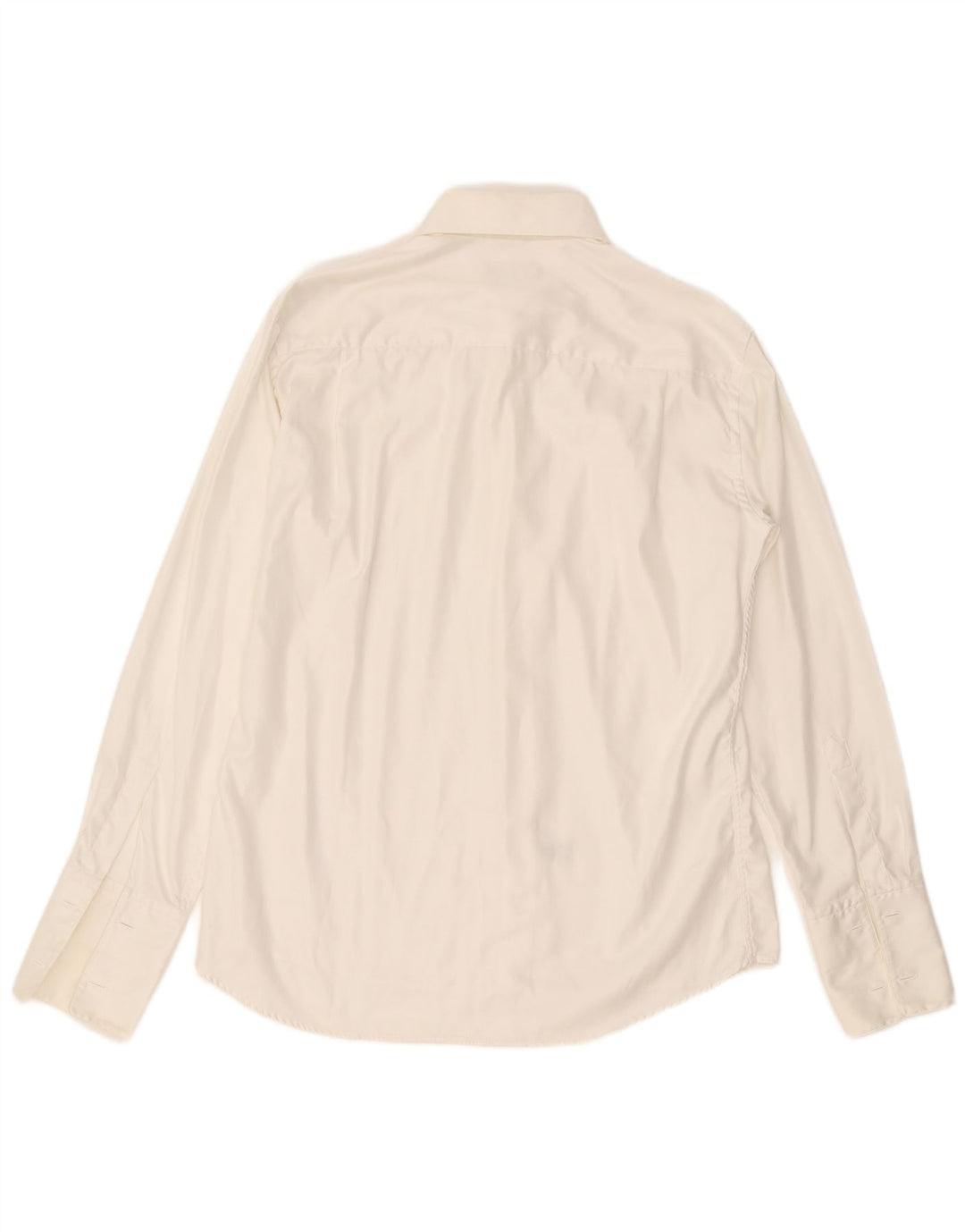 VINTAGE Camisa para hombre Talla 41 Algodón medio blanquecino