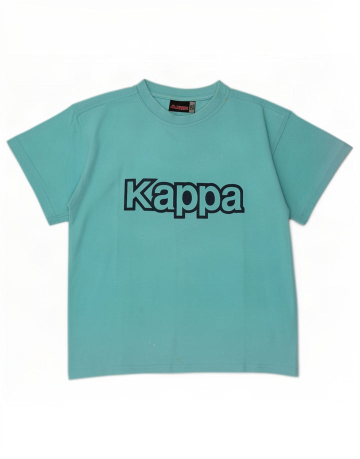 Kappa Camiseta gráfica para niños 8-9 años Azul medio