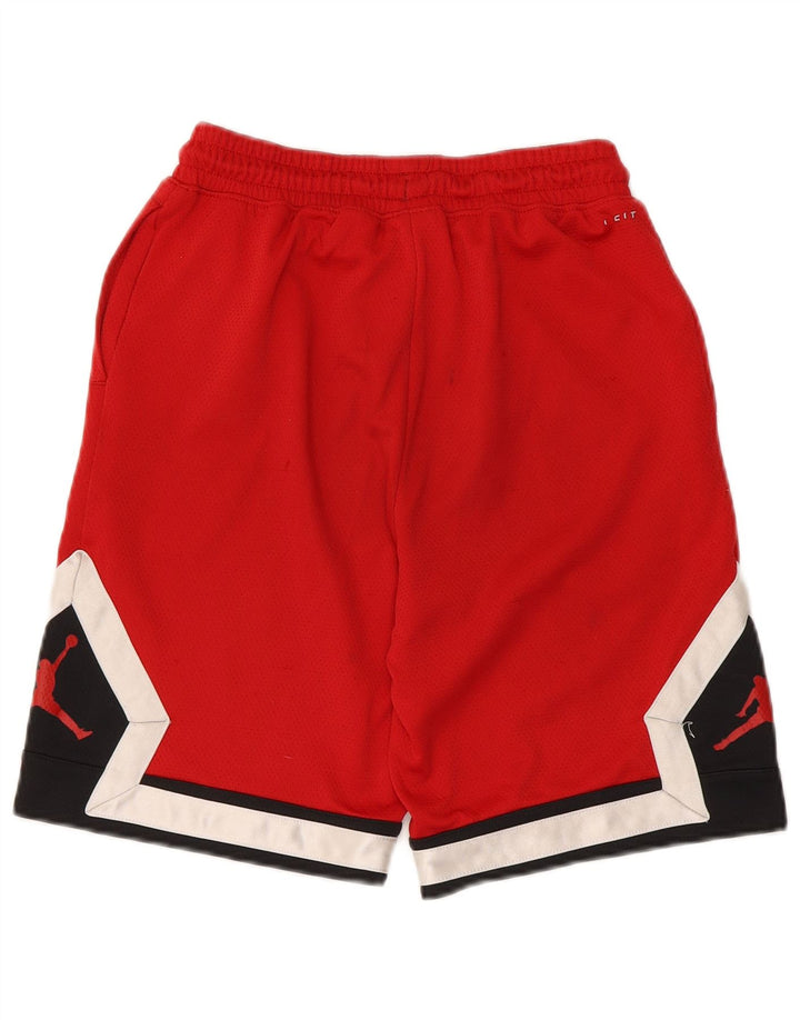 Pantalones cortos deportivos Jordan para niño 12-13 años Rojo Colorblock Poliéster