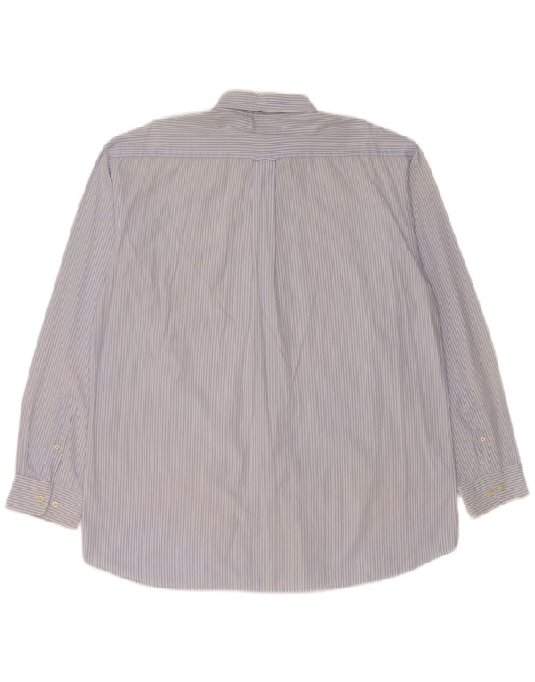 GANT Camisa Regular Fit XL De Algodón Con Rayas Azules Hombre