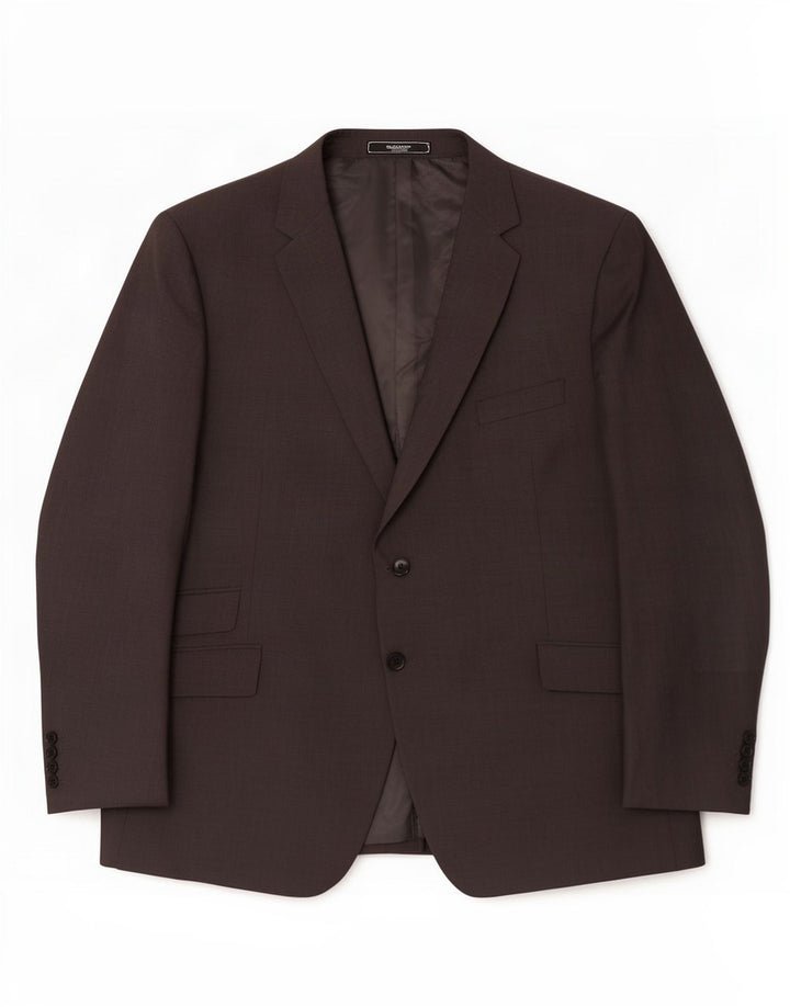 Marks & Spencer Chaqueta tipo blazer con 2 botones para hombre UK 50 3XL Poliéster gris