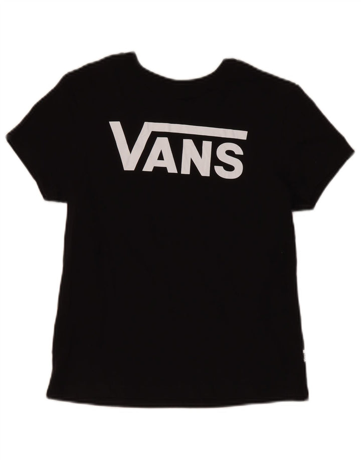 Vans Camiseta gráfica para mujer Top UK 2 2XS Negro