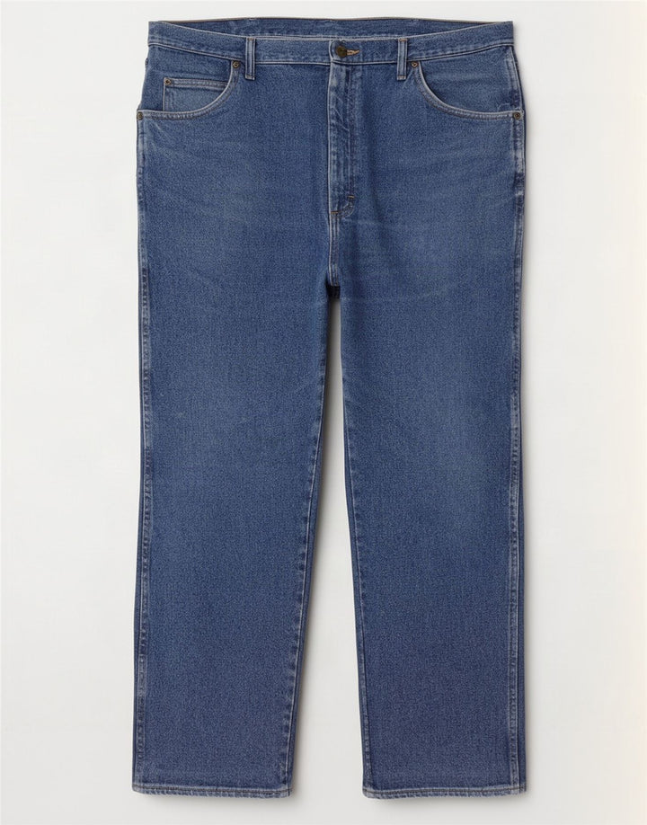 Vaqueros Wrangler Hombre Rectos W40 L30 Algodón Azul