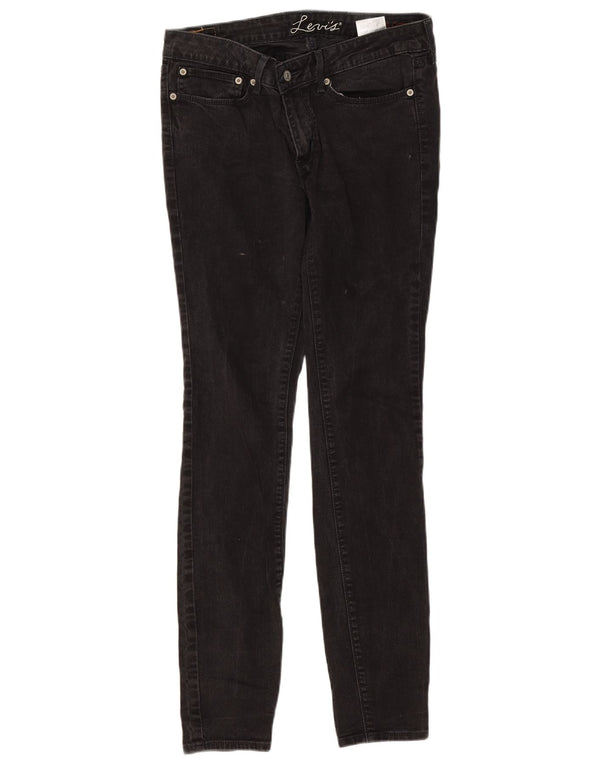 Levi's Vaqueros Pitillo Mujer W30 L32 Algodón Negro