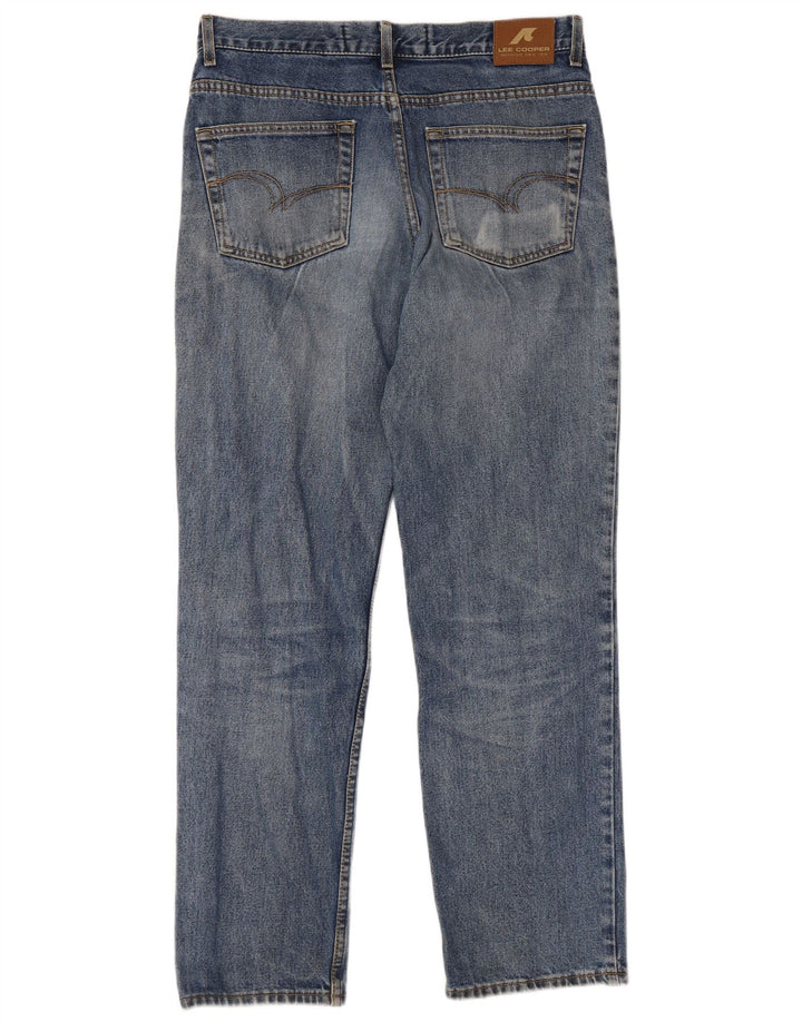 Vaqueros rectos Lee para hombre W32 L30 Algodón azul