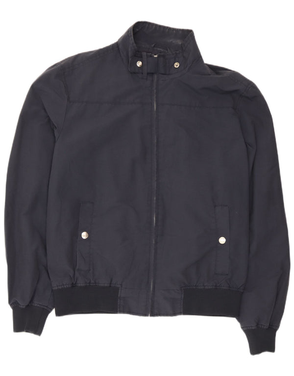 Refrigue Chaqueta Bomber para Hombre UK 42 XL Nylon Azul Marino