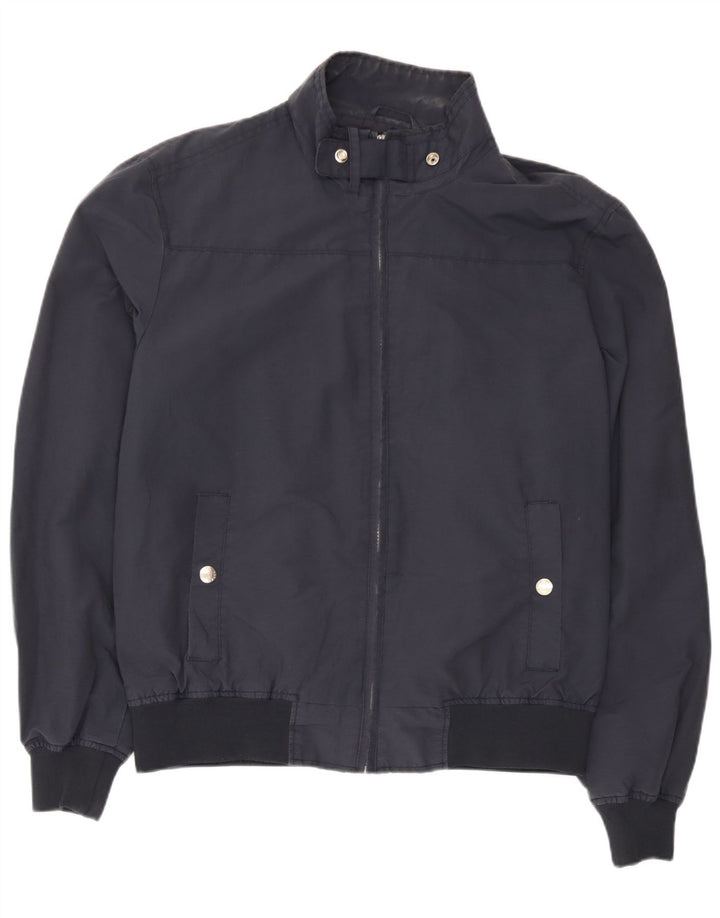 Refrigue Chaqueta Bomber para Hombre UK 42 XL Nylon Azul Marino