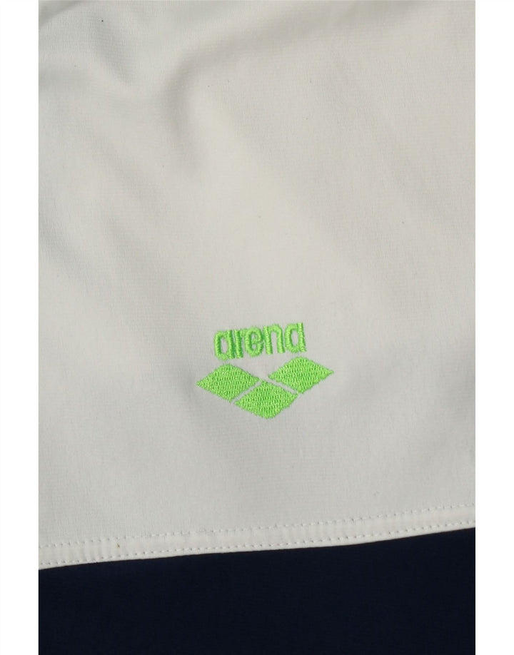 ARENA Chaqueta superior de chándal con gráfico para hombre Azul marino medio Colorblock