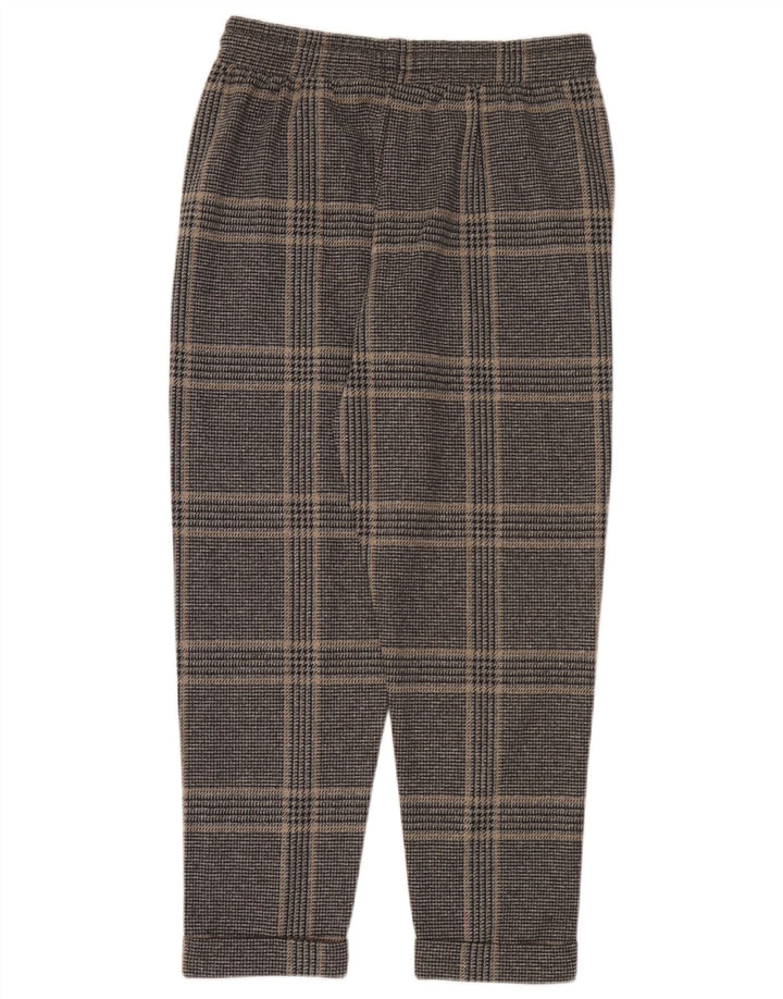 Marks & Spencer Pantalones para mujer UK 10 Small W30 L26 Gris pata de gallo