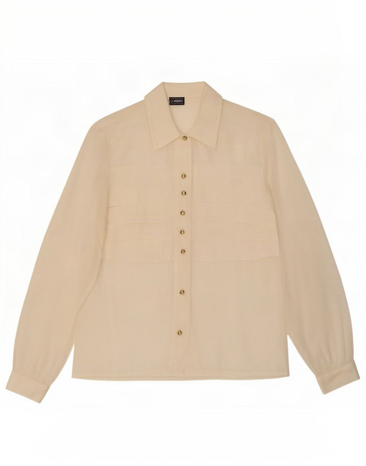 Camisa Lorena Mujer IT 46 Grande Blanco Roto
