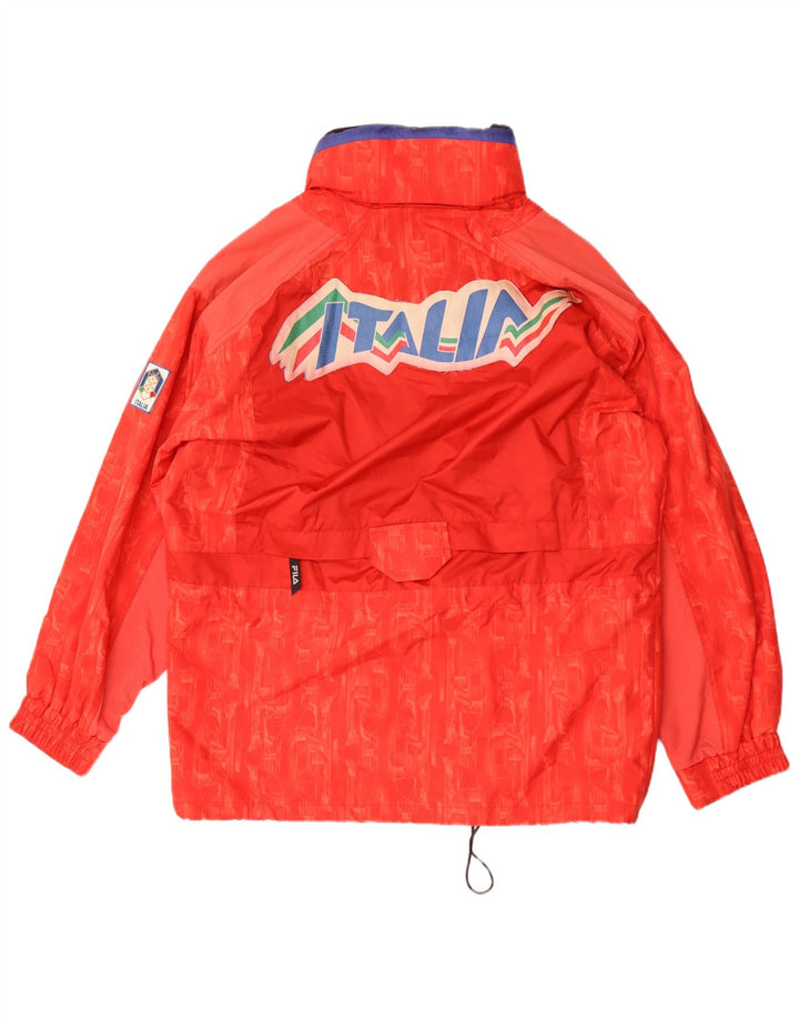 Fila Conjunto de esquí gráfico para hombre de 2 piezas IT 48 Medium W30 L29 Red Colourblock
