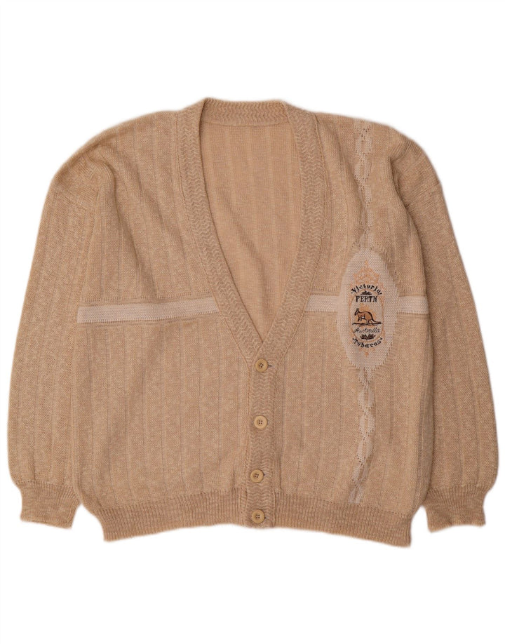 PERTH Cárdigan para hombre IT 54 XL Lana beige