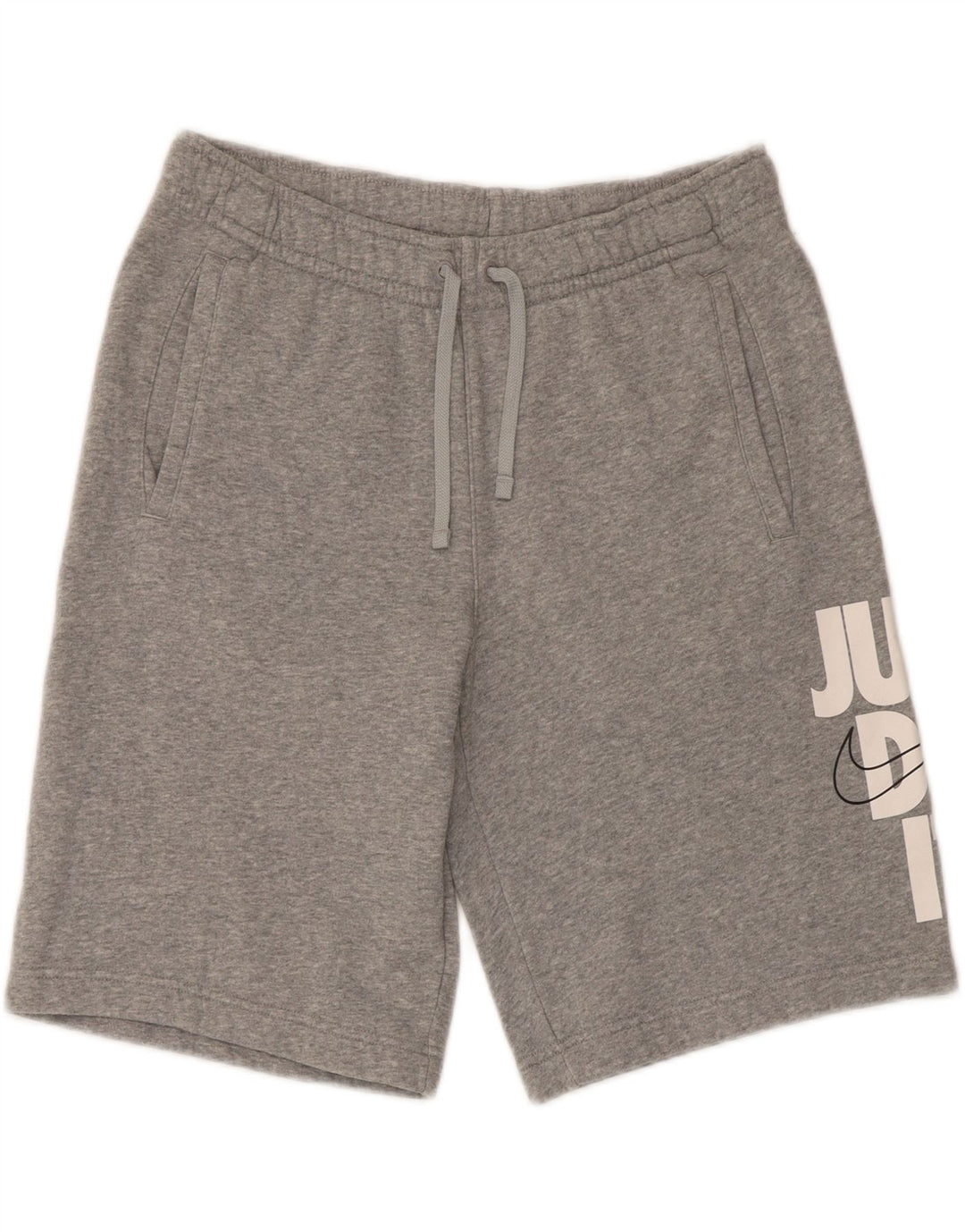Pantalones cortos deportivos con estampado gráfico en gris medio moteado para hombre Nike