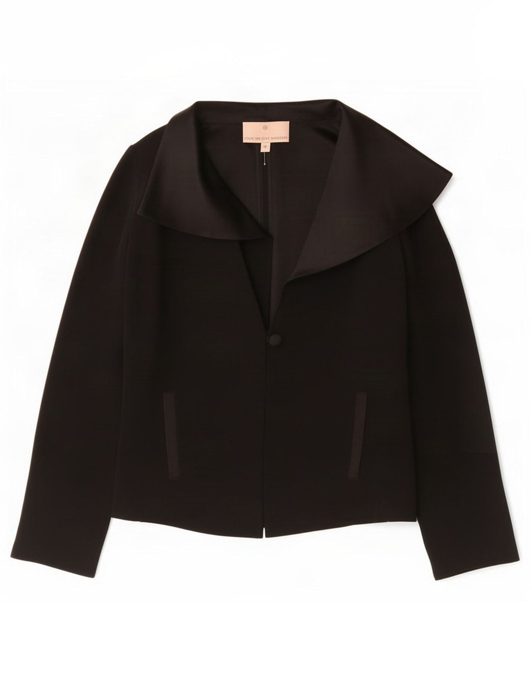 Fenn Wright Manson Chaqueta tipo blazer con 1 botón para mujer UK 10 Small Black