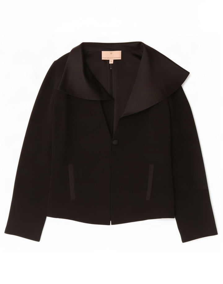 Fenn Wright Manson Chaqueta tipo blazer con 1 botón para mujer UK 10 Small Black