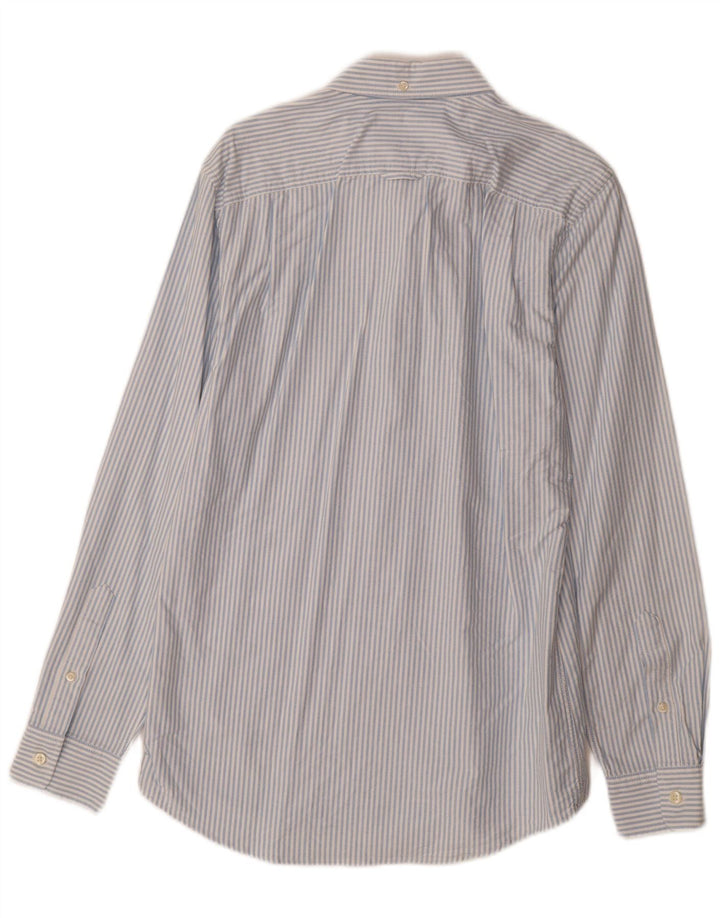 Camisa Jack Wills Hombre Small Azul Rayas Algodón
