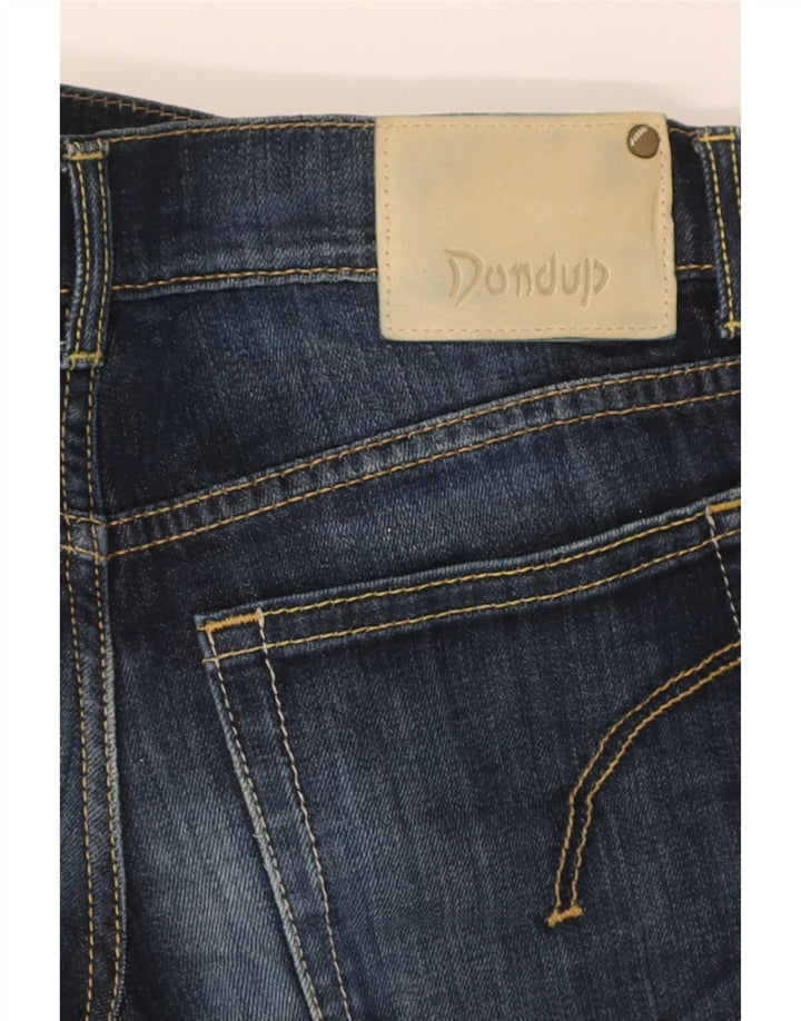 Shorts Vaqueros De Talle Bajo W30 Medium Azul Marino Mujer Dondup