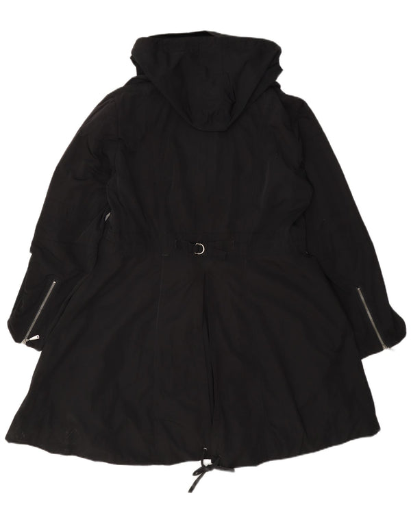 FUCHS & SCHMITT Parka con capucha para mujer, talla 44, talla M, color negro