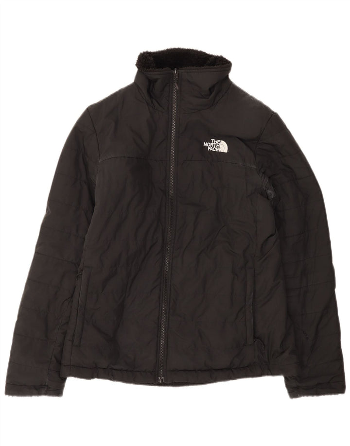 The North Face Chaqueta Acolchada Reversible para Mujer UK 44 Mediano Negro Poliéster