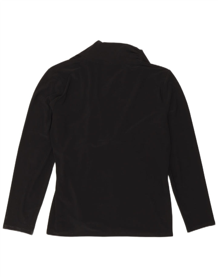 Blusa Dkny Mujer Top UK 40 XL Poliéster Negro