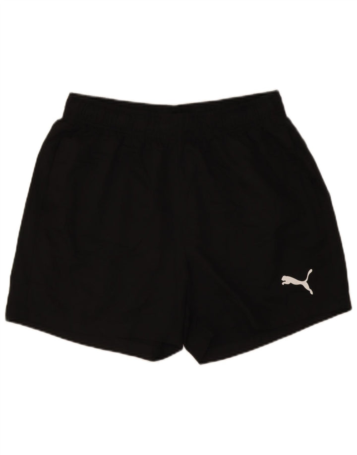 Puma - Pantalones cortos deportivos para hombre, talla grande, color negro