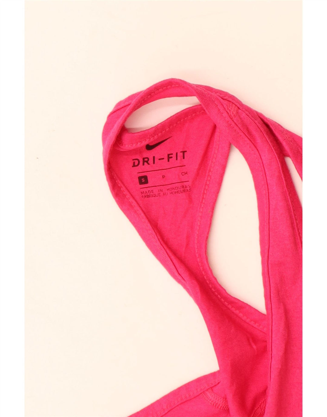 Nike Mujer Dri Fit Chaleco Top UK 8 Pequeño Poliéster Rosa