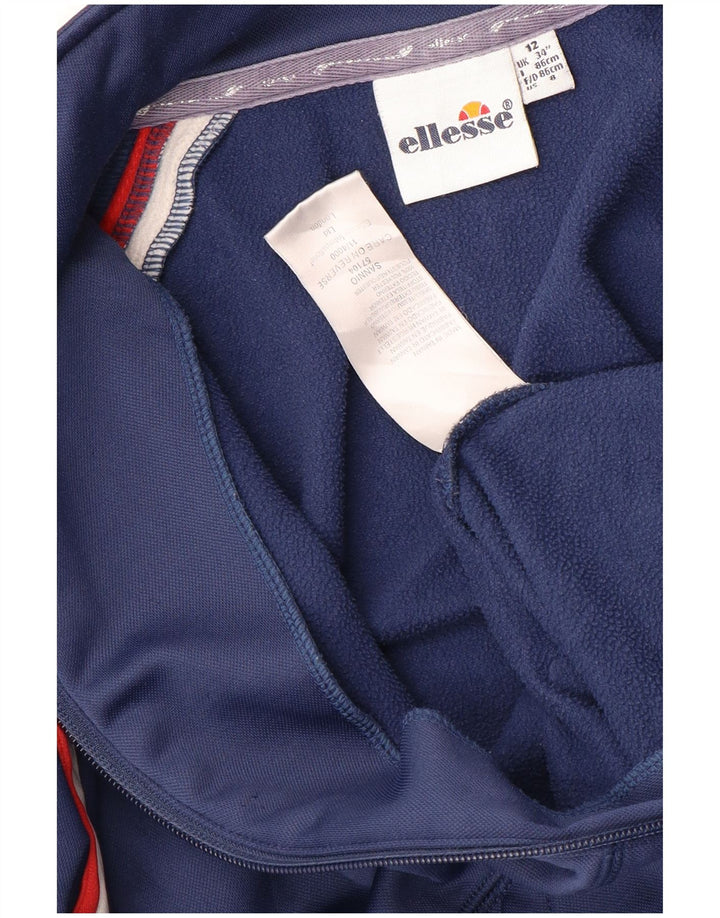 ELLESSE Chaqueta Chándal Niña 11-12 Años Azul Marino Poliéster