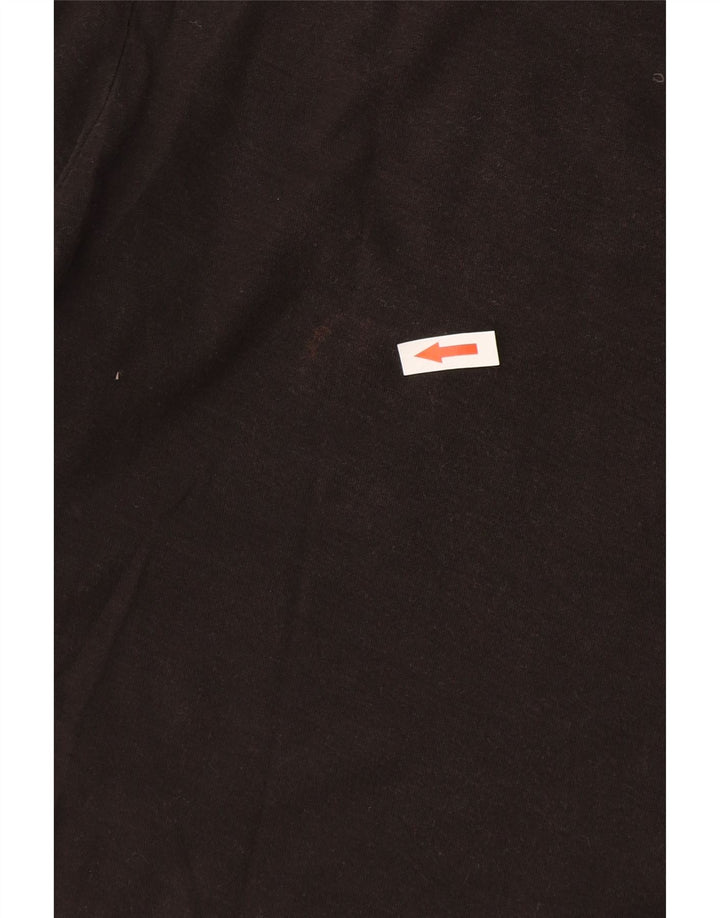 Puma - Camiseta gráfica para hombre, talla pequeña, algodón negro