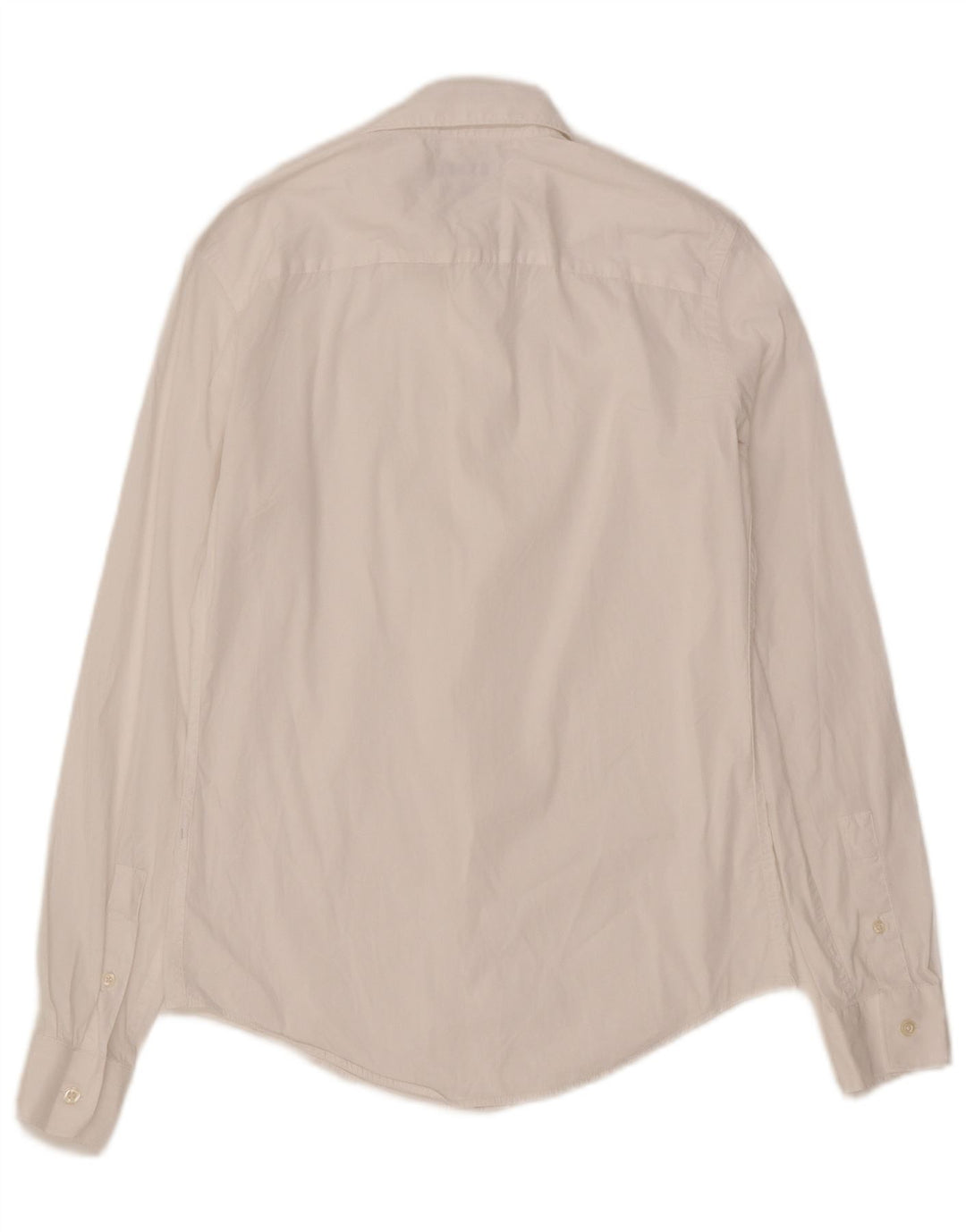 ZARA Hombre Camisa Slim Fit Pequeña Blanco