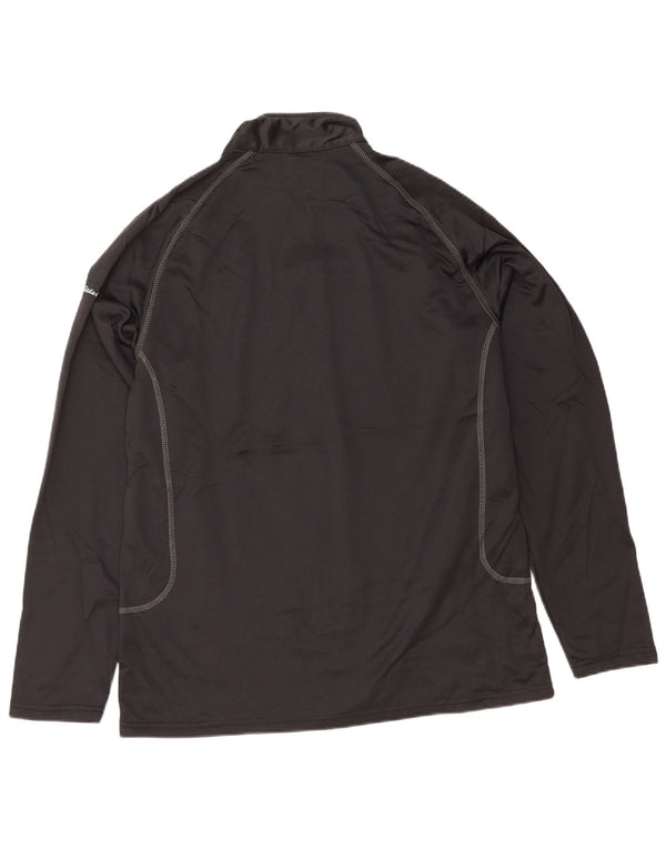 EDDIE BAUER Chaqueta superior de chándal para hombre Poliéster negro grande