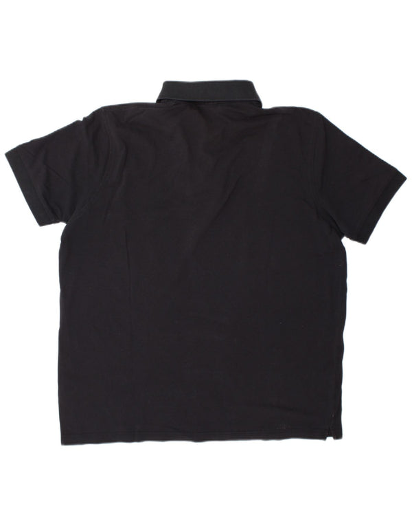Polo Hugo Boss Hombre XL Algodón Negro
