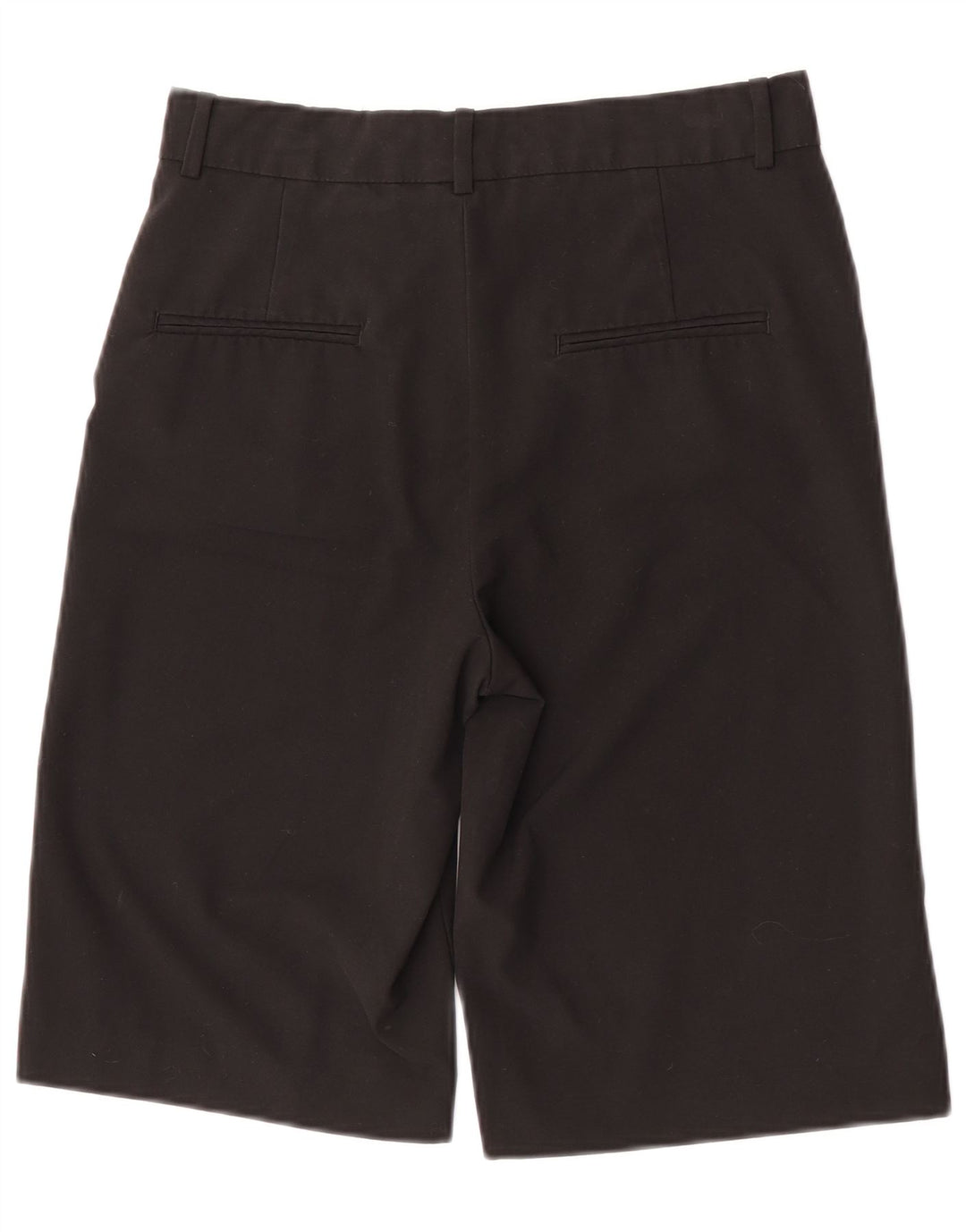 Zara Mujer Pantalones Cortos Casuales Pequeño W26 Negro