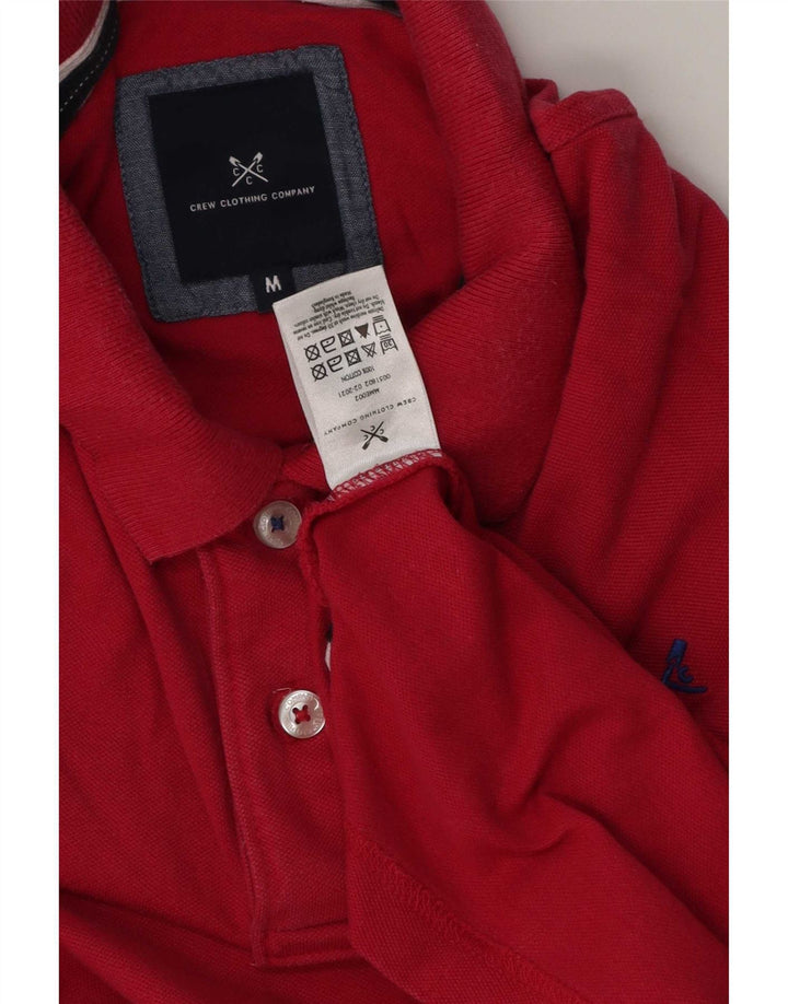 Crew Clothing Polo para hombre de algodón rosa medio