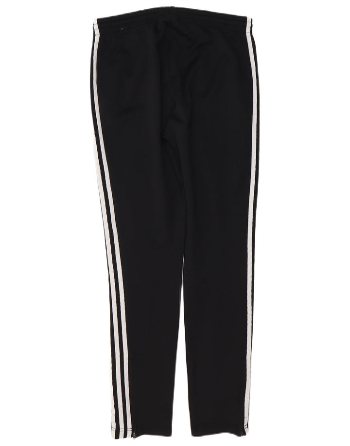 ADIDAS Pantalones de chándal para mujer UK 12 Mediano Negro Algodón
