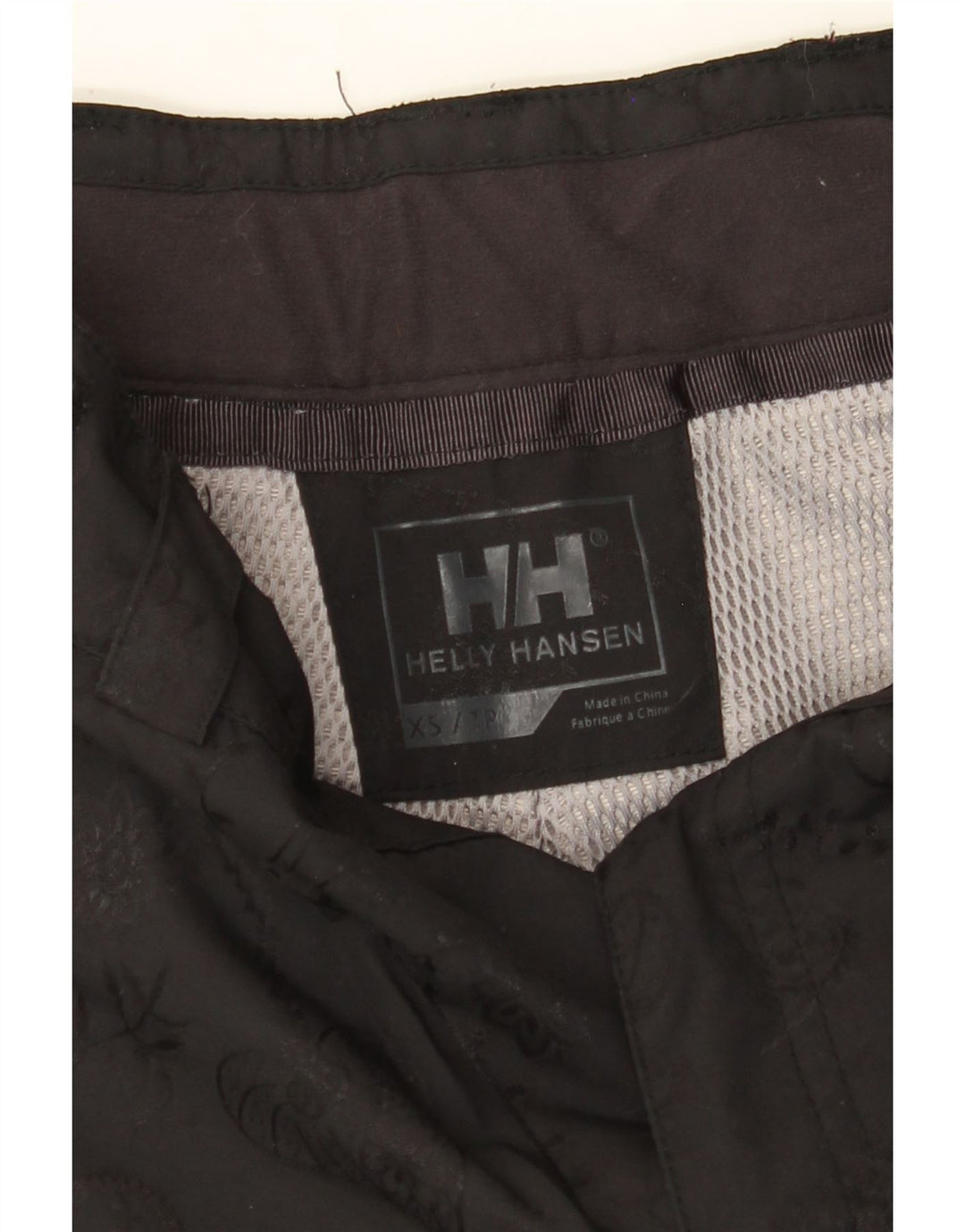 HELLY HANSEN Pantalones cortavientos cargo para mujer UK 6 XS Poliamida negra