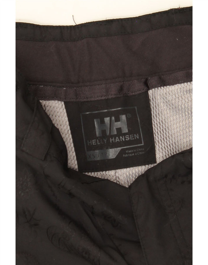 HELLY HANSEN Pantalones cortavientos cargo para mujer UK 6 XS Poliamida negra