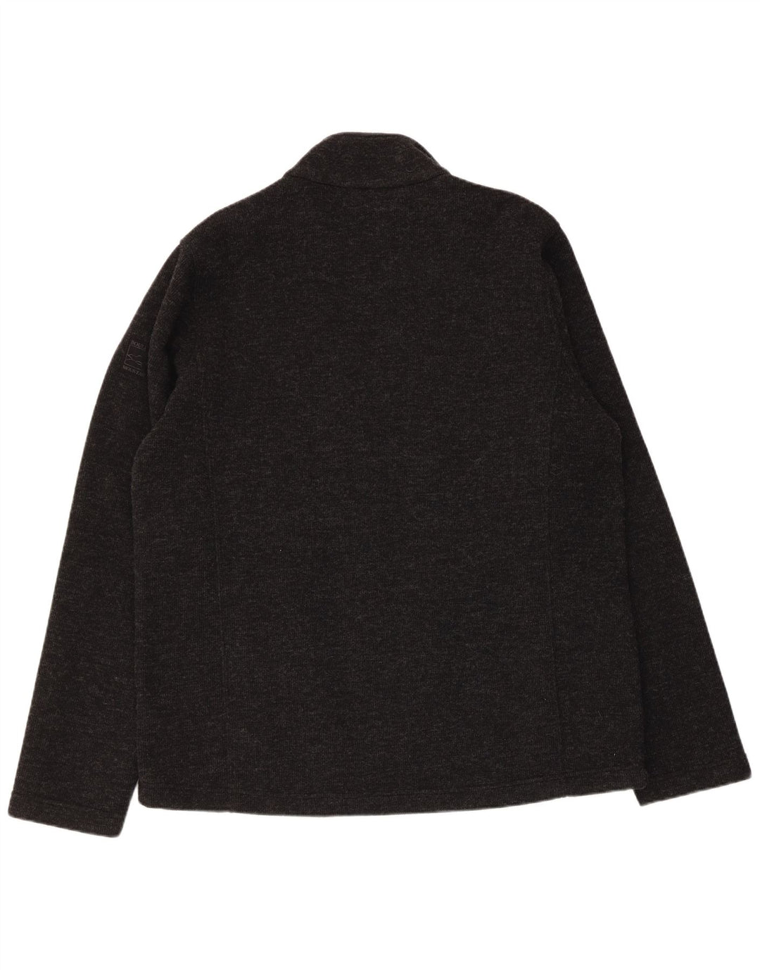 Vintage Mens Chándal Top Chaqueta 2XL Poliéster Negro