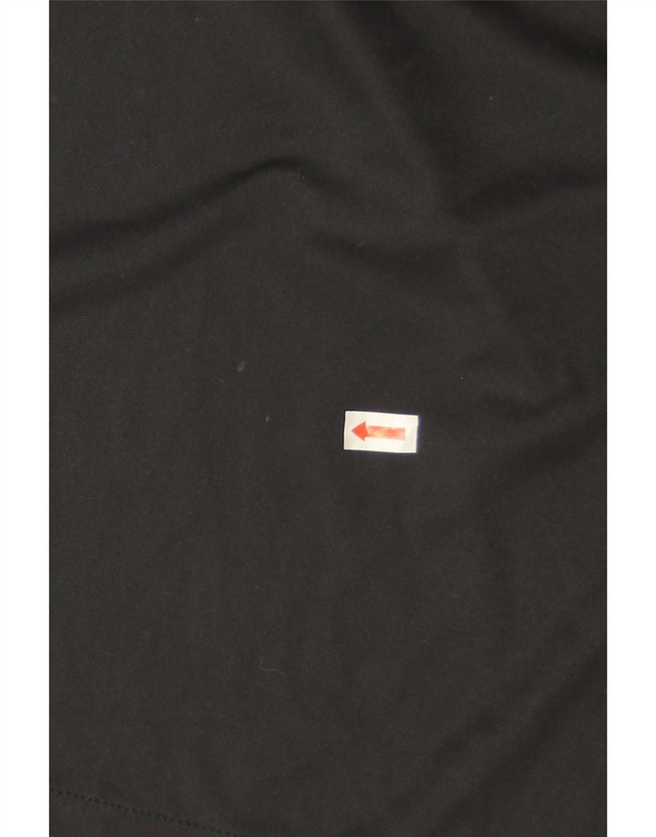 Nike - Pantalones cortos deportivos Dri Fit para hombre, poliéster color block, talla grande, color negro