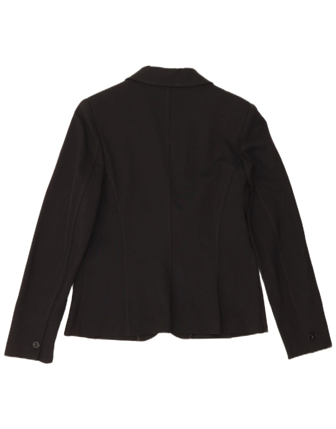 Liu Jo Mujer Ajay Chaqueta Blazer De 2 Botones IT 50 XL Viscosa Negra Clásica