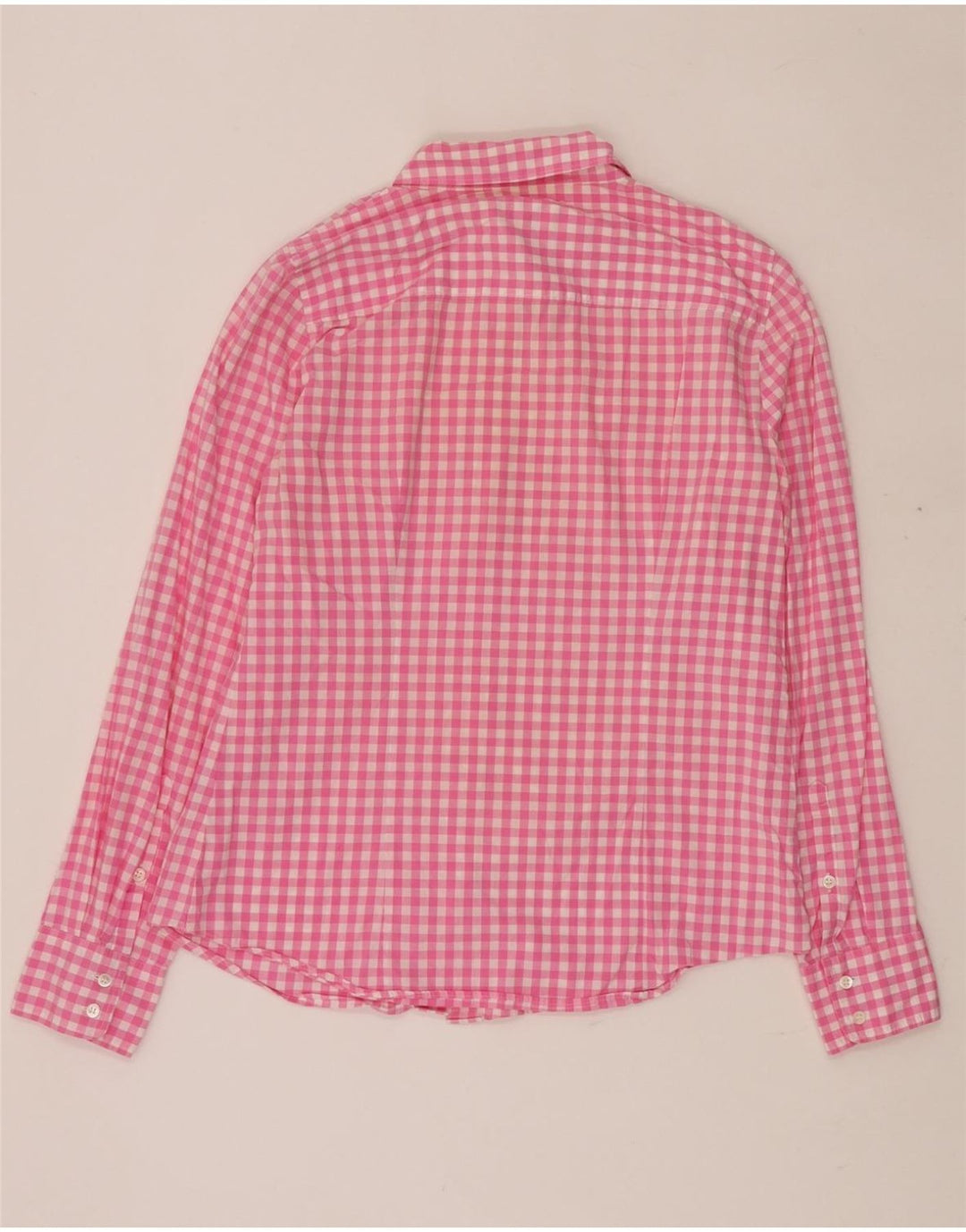J. CREW Camisa para mujer UK 44 Medium Pink Gingham