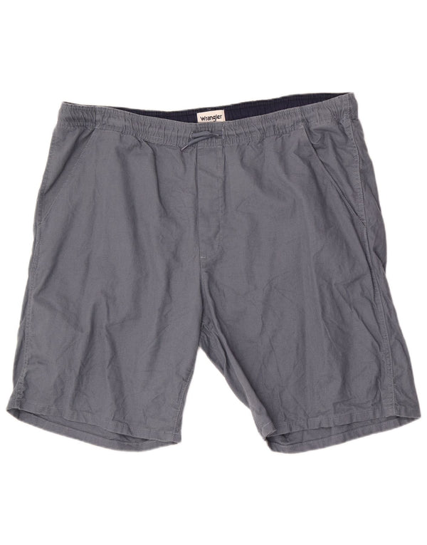 Wrangler Mens Bermuda Shorts W38 XL Grey Cotton