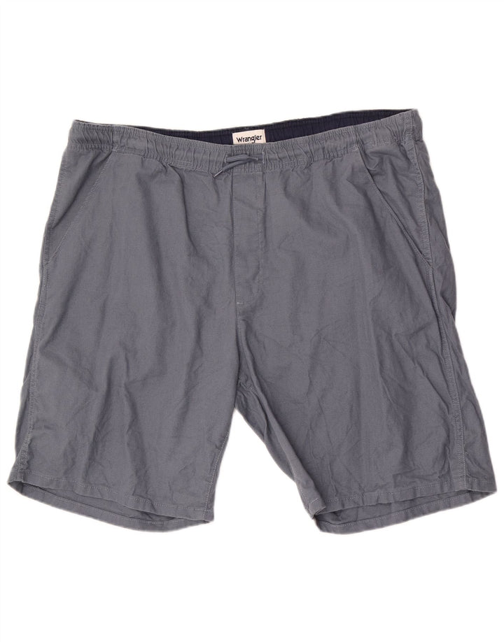 Wrangler Bermudas Hombre W38 XL Algodón Gris