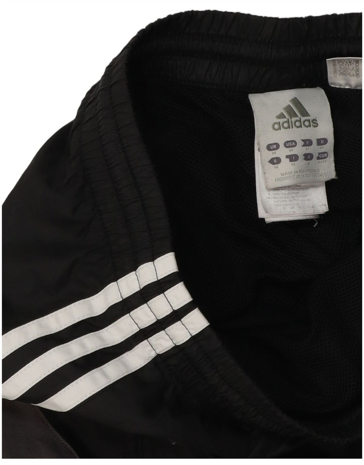 Pantalón De Chándal Adidas Hombre Mediano Negro Colorblock Poliéster
